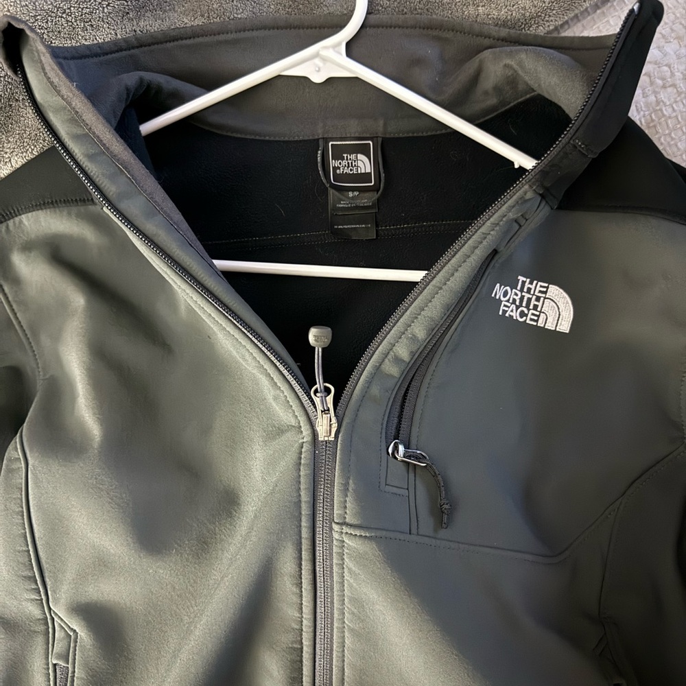 The North Face Charcoal Softshell Jacket
